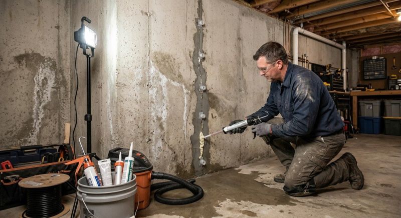 Basement Seepage Repair in Fort Collins, CO